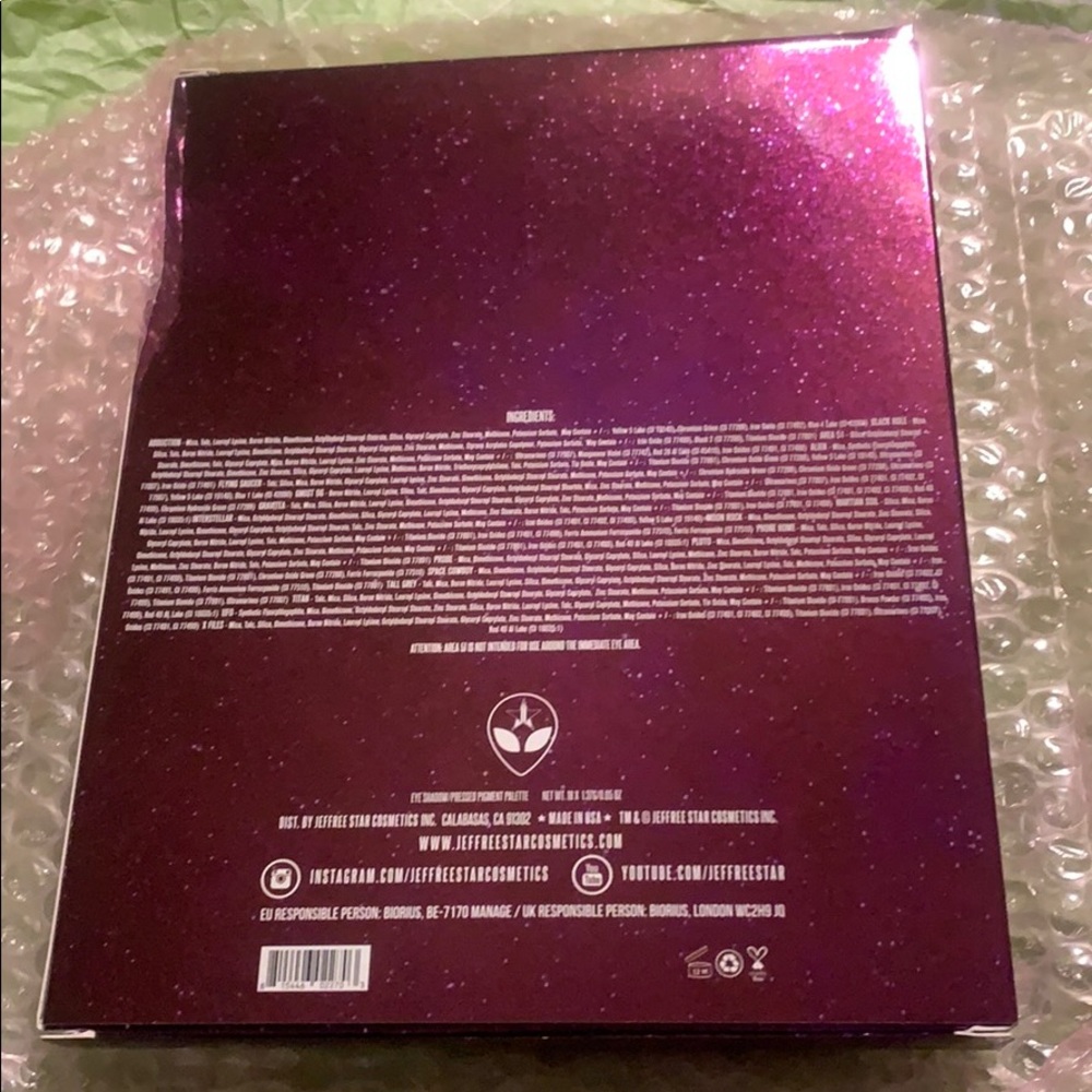 Jeffree Star Alien palette